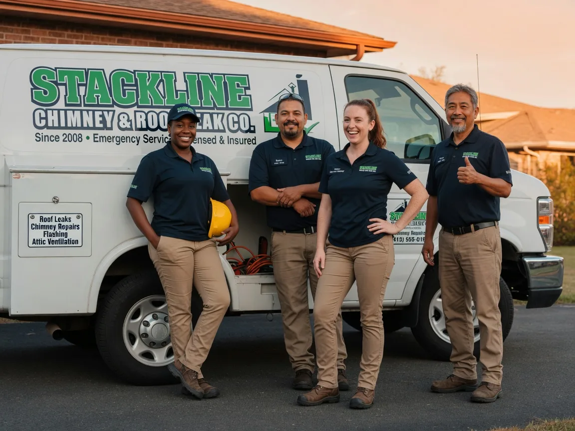 Chimney flashing repair company in Lancaster, MO